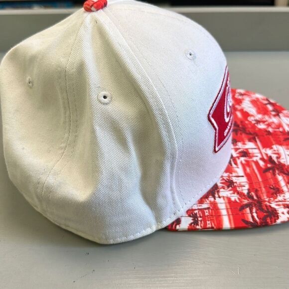 Coca Cola‎ Men's White and Red Baseball Snapback Cap OS - Picture 3 of 7